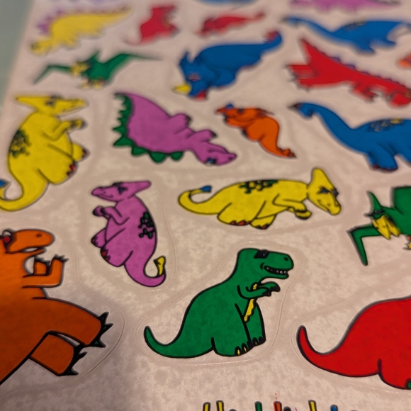Dinosaur Sticker Set - Multicolor - Picture 2 of 5